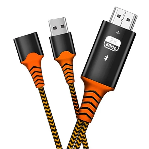Ally Phone Usb HDTV Cable Lightning Type C hdmi kablosu-(5775) - Resim 4