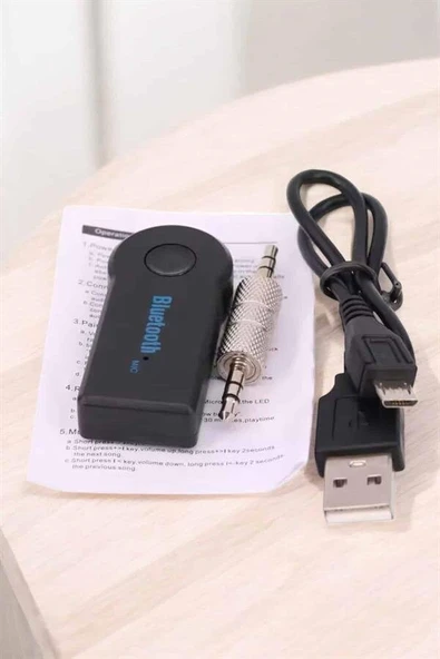 Bluetooth Araç Kiti Bt 350 Aux Çıkışlı Tüm Araçlara Uyumlu ürün görseli 1