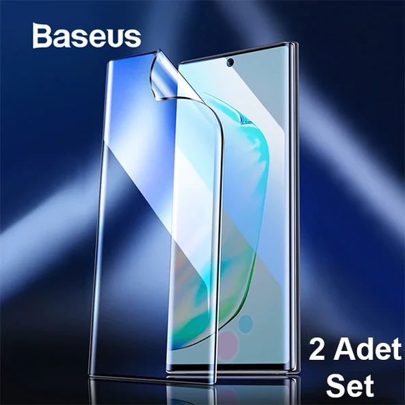 Baseus Sm Galaxy Note 10 Full Ekran Koruyucu 0.15mm 2 Adet Set 0.15MM FULL-SCREEN CURVED ANTI-EXPLOS-(5775) ürün görseli 1