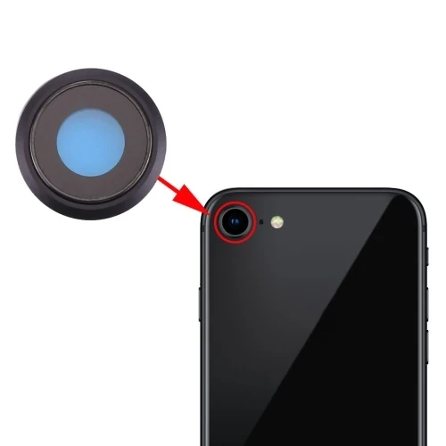İPhone 8 Kamera Lens Kapak Full-(5775) - Resim 3