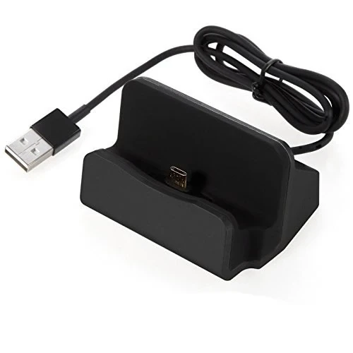 Android Micro Usb Şarj 2in1 Standlı Usb Dock-(5775) - Resim 3