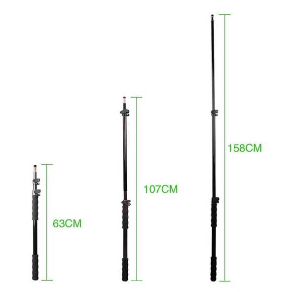 OEM Marka LS200 Flaş Monopotu (158cm) - Resim 2