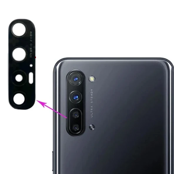 OPPO Reno 3 Pro Kamera Lens Camı-(5775) ürün görseli 1
