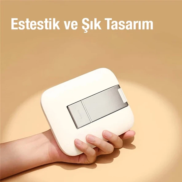 Baseus Seashell Ayarlanabilir Yükseklik Katlanabilir Tablet Standı-(5775) - Resim 6
