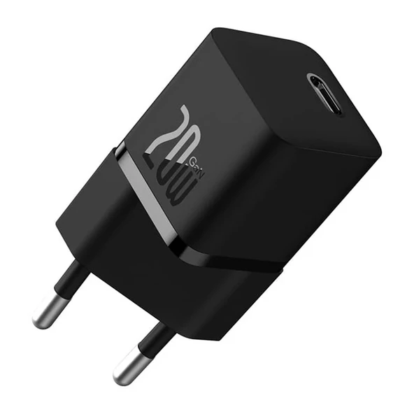 Baseus GaN5 Series 20W PD Ultra Hızlı Type-C Şarj Aleti Mini Adaptör-(5775) ürün görseli 1