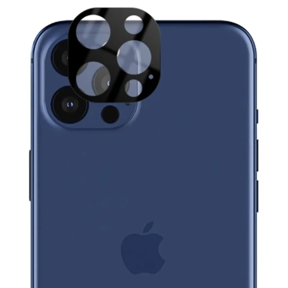 İPhone 12 Pro Max 6.7 3D full Kaplama Tempered Cam Kamera Koruyucu-(5775) ürün görseli 1