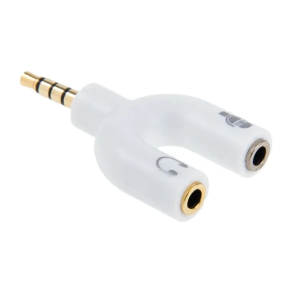 ALLY 3.5 mm Kulaklık Mikrofon Çoklayıcı 3.5 mm Splitter Dönüştürücü-(5775) ürün görseli 1