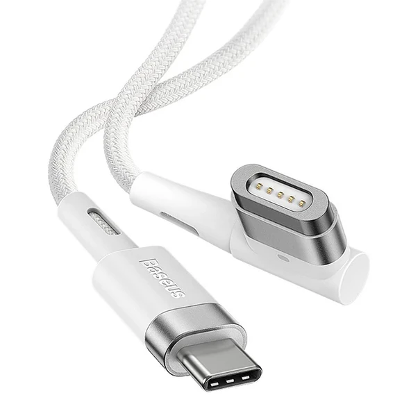 Baseus Zinc Manyetik L Uçlu 60W Macbook Hızlı Şarj Güç Kablosu 2m-(5775) ürün görseli 1