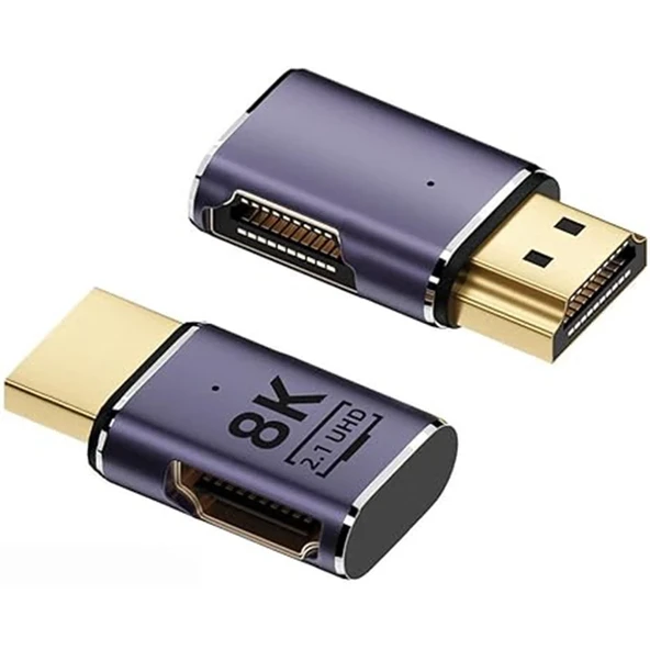 ALLY HDMI To HDMI 8K 2.1UHD Mıknatıs Başlıklı Çevirici Otg Adaptör-(5775) ürün görseli 1