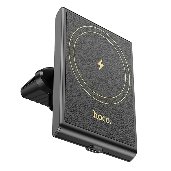 Hoco HW19 Klima Havalandırma Bölmesi Wireless Kablosuz Hızlı Şarj Araç Telefon Tutucu-(5775) ürün görseli 1