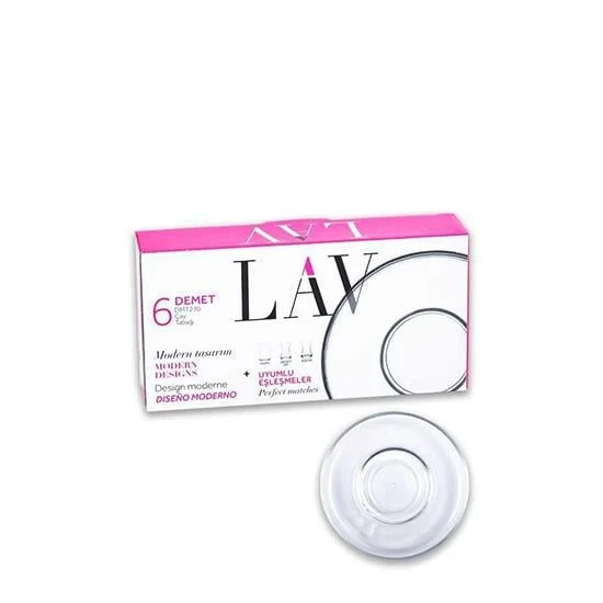 Lav Demet Çay Tabağı 6'lı DMT270 ürün görseli 1