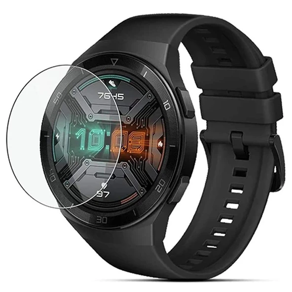 Huawei Watch GT2E Tempered Cam Kırılmaz Koruyucu-(5775) ürün görseli 1