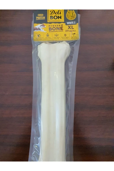 PATİLİMARKET preslenmiş kemik 27 cm beyaz ürün görseli 1
