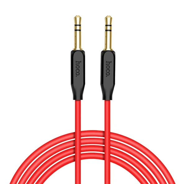 HOCO UPA11 3.5mm AUX to AUX Ses Aktarım Kablosu 1mt-(5775) ürün görseli 1