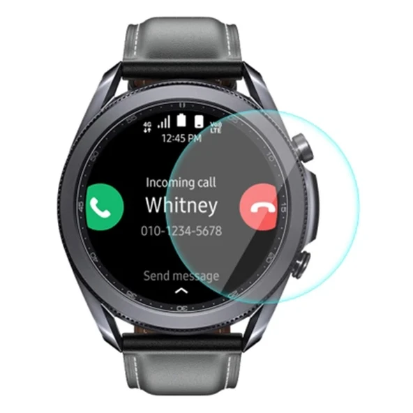 Ally Sm Galaxy Watch 3 45mm Kırılmaz Cam Ekran Koruyucu-(5775) ürün görseli 1