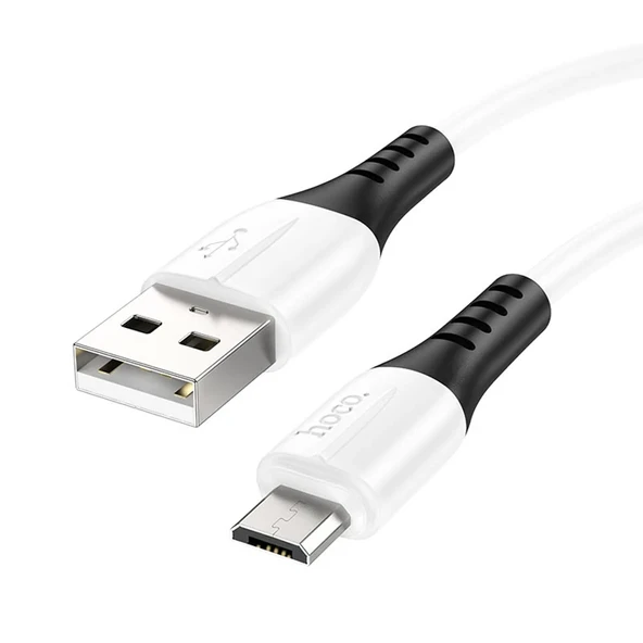 HOCO X82 Micro USB to USB 2.4A Silikon Data ve Şarj Kablosu-(5775) - Resim 2