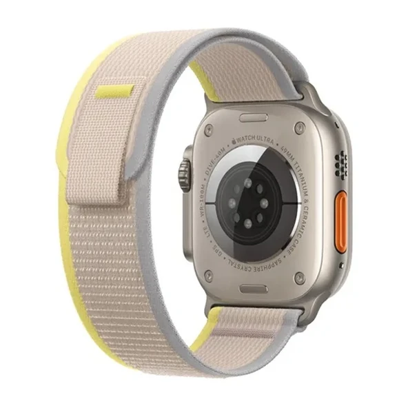 Ally Apple Watch 7-8 45mm 6-5-4 44mm Watch Ultra 49mm Field Loop Kayış Kordon 3-2-1 42mm-(5775) ürün görseli 1