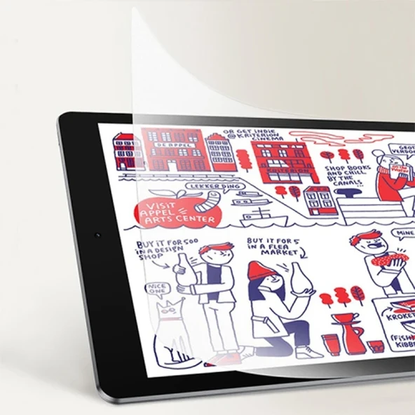 ALLY iPad Air 20202022 10.9 Paper Like Film Darbe Emici Pet Ekran Koruyucu-(5775) ürün görseli 1