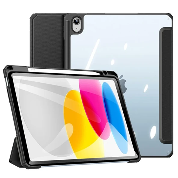 Dux Ducis iPad 10.2 2022 Kılıf Toby Series Kalem Yerli Manyetik Kapaklı Kılıf-(5775) ürün görseli 1