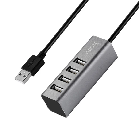 HOCO HB1 80cm Kablolu 4 Portlu USB Çoğaltıcı HUB Adaptör-(5775) ürün görseli 1