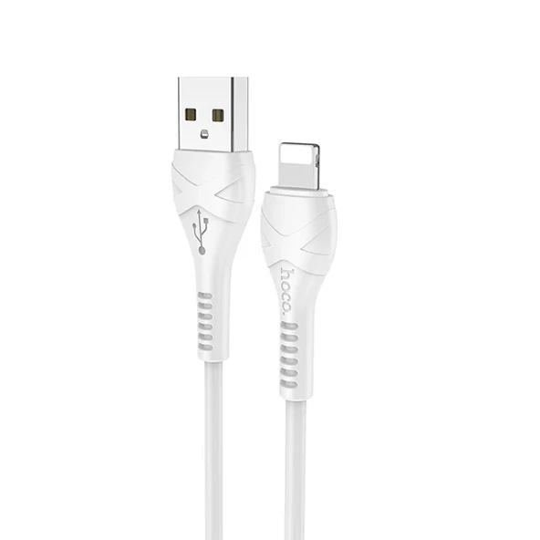 HOCO X37  İPhone 14-13-12-11  Lightning Şarj ve Data Kablosu 1M 2.4A-(5775) ürün görseli 1