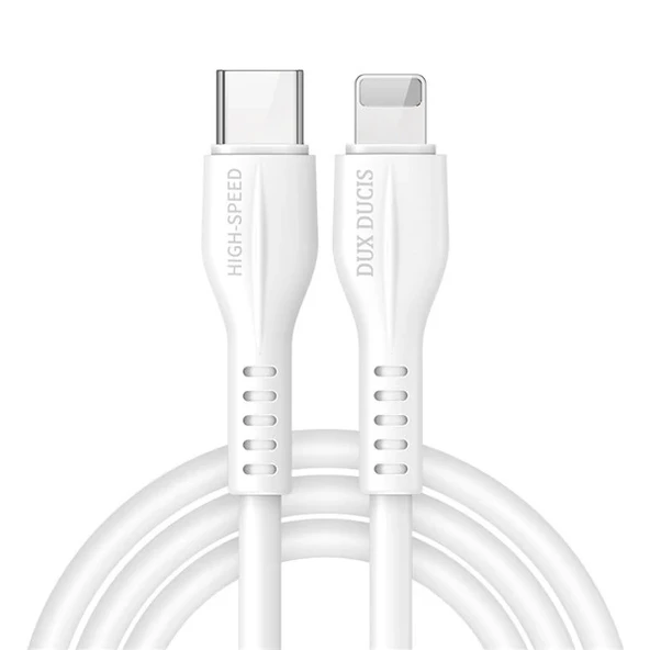 DUX DUCİS İPhone 20W Hızlı Şarj İPhone 14 13- 1211 Şarj Kablosu 1metre-(5775) ürün görseli 1