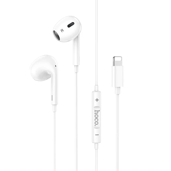 HOCO M1 Max iPhone Lightning Kulakiçi Mikrofonlu Kablolu Kulaklık-(5775) ürün görseli 1