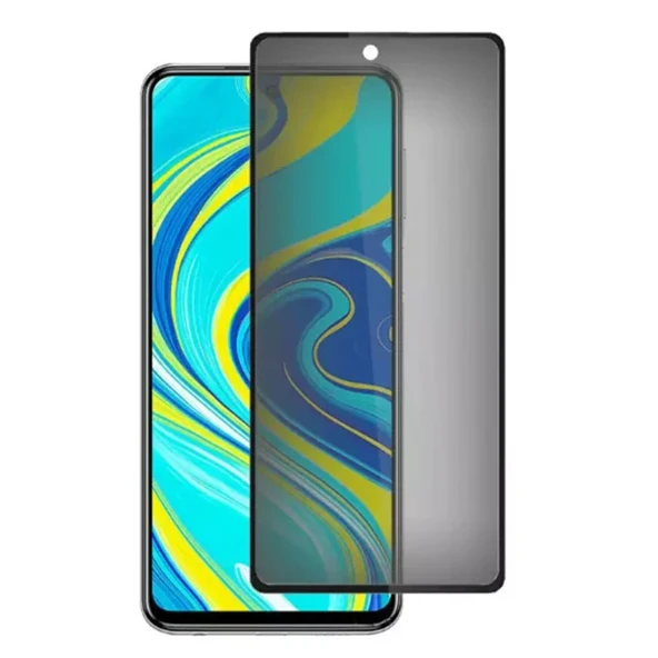 Redmi Note 9S / Note 9 Pro 3D Full Privacy Gizlilik Cam Ekran Koruyucu-(5775) ürün görseli 1