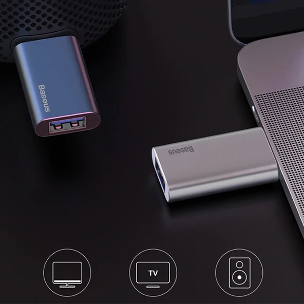 BASEUS Enjoy Music U Disk 64GB USB 3.0 flash Disk- Bellek-(5775) - Resim 5