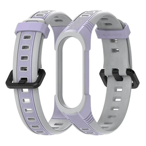 Mijobs Xiaomi Mi Band 5-4 Çift Renk Kayış Kordon-(5775) ürün görseli 1
