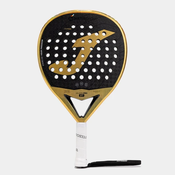 Joma Valkiria Pro Sft Padel Raketi Siyah/Altın 401912.109 ürün görseli 1