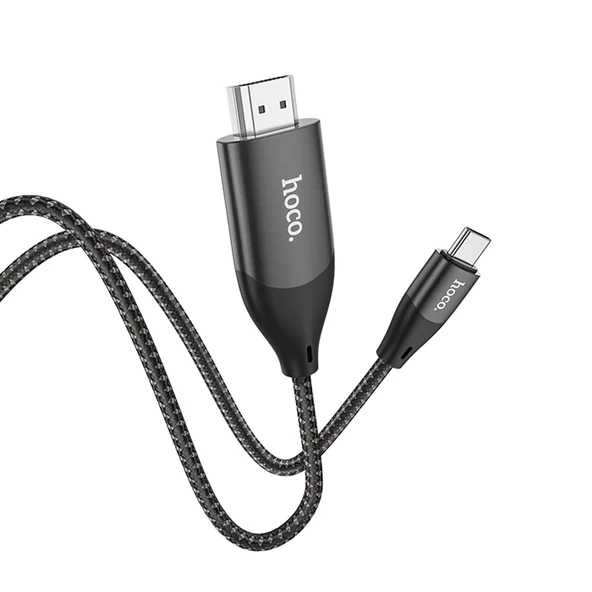 HOCO UA16 Type-C to HDMI 4K 30hz Ses ve Görüntü Aktarma Kablosu-(5775) ürün görseli 1