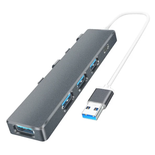 ALLY ADS-301A Usb 3.0 4 Usb Port Adaptör Hub Çoklayıcı 1 type C-(5775) ürün görseli 1