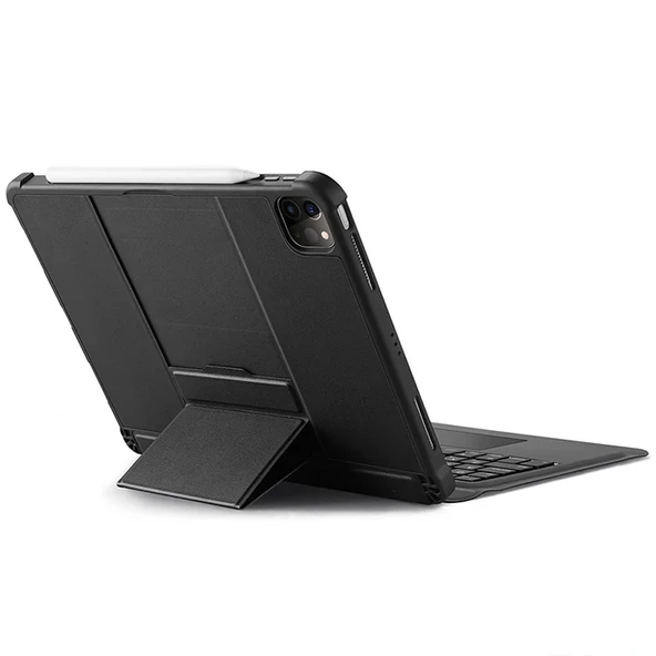 Dux Ducis iPad Pro 12.9 2022/2021/2020 SK Series Kablosuz Bluetooth Klavye Touchpad Kılıf-(5775) ürün görseli 1
