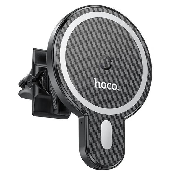 HOCO CA85 Araç Havalandırma Bölmesi 15W Kablosuz Hızlı Şarj Telefon Tutucu-(5775) ürün görseli 1