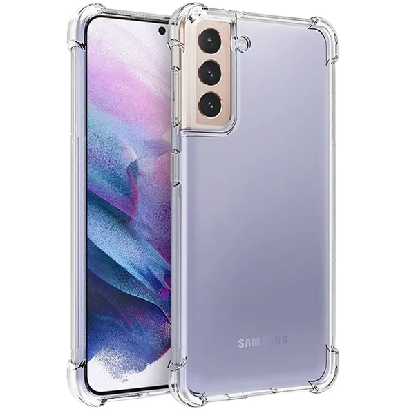 SM Galaxy S21 Plus S30 Plus Shockproof Darbe Emici Silikon Kılıf-(5775) ürün görseli 1