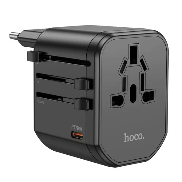 HOCO AC15 20W PD QC 3.0 Hızlı Şarj Universal Priz-(5775) ürün görseli 1