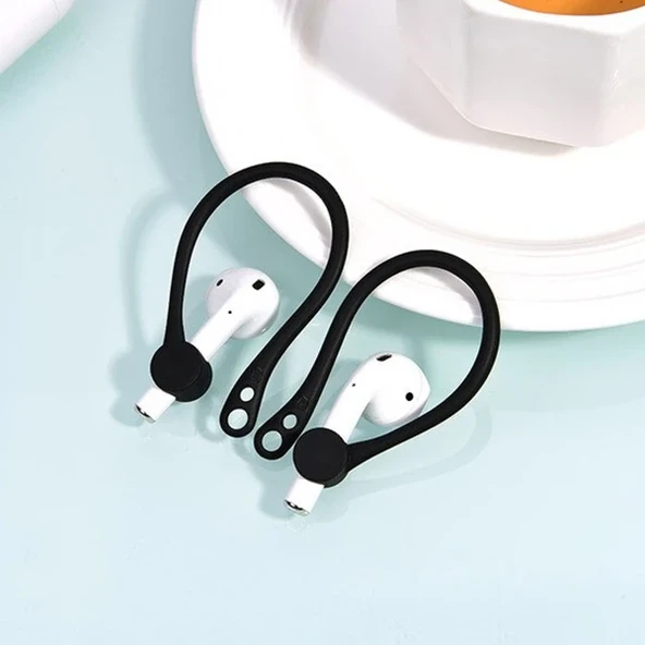 KUULAA Apple Airpods İçin Çengeli Kulaklık Kancası Tutucu Anti-Lost-(5775) ürün görseli 1