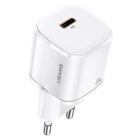 USAMS T36 20W Mini PD Hızlı Şarj Aleti 20W USB-C Güç Adaptörü-(5775) ürün görseli 1
