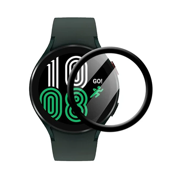 Sm Galaxy Watch 4 40mm 3D Full Kaplama Ekran Koruyucu PET+PMMA-(5775) ürün görseli 1