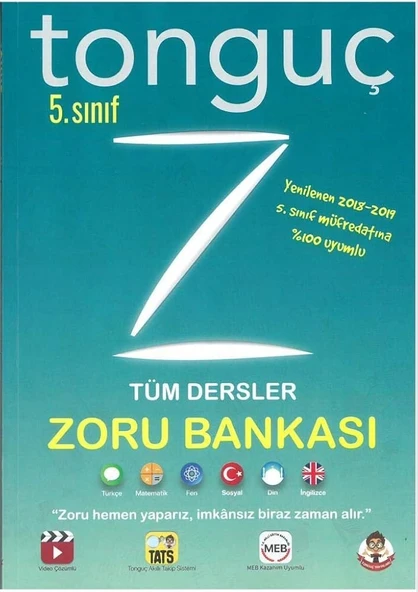 Tonguç 5.Sınıf Tüm Dersler Zoru Bankası ürün görseli 1