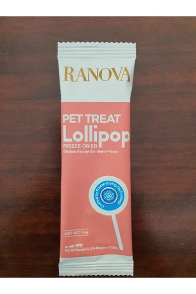PATİLİMARKET kedi lolipop tavuk böğürtlen ürün görseli 1