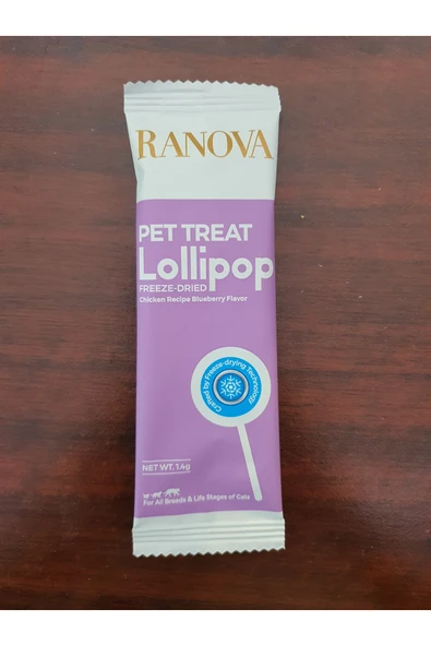 PATİLİMARKET kedi lolipop tavuk yaban mersinli ürün görseli 1