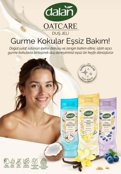 Dalan Duş Jeli Botanica Şakayık 450 Ml x 4 Adet - Resim 5