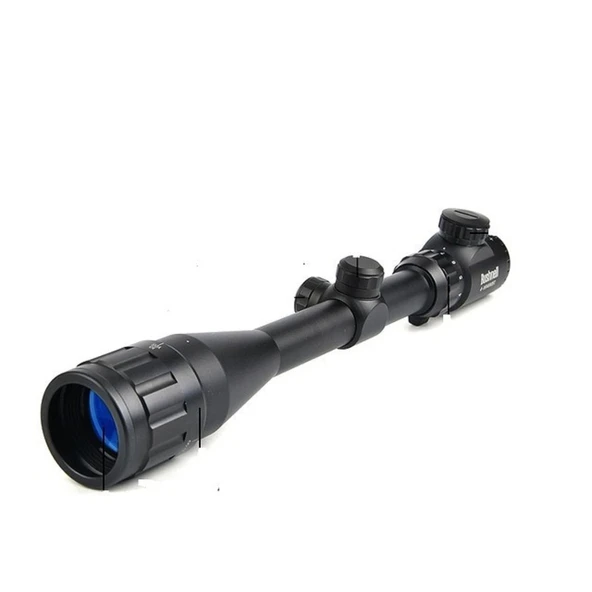 4-12x40 Aoeg  Dürbünü Mil Dot Kırmızı - Yeşil Lens Koruyucu ürün görseli 1