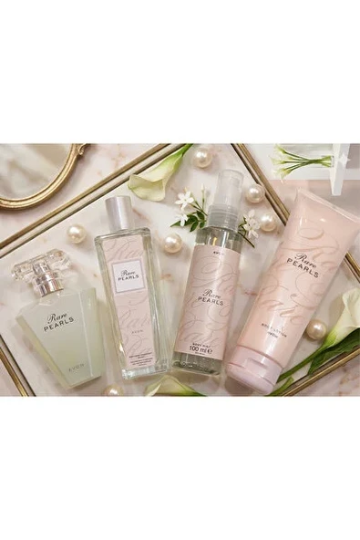 Avon rare pearls kadın parfüm seti ürün görseli 1