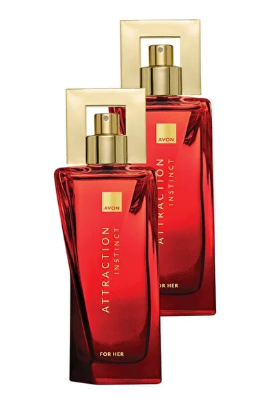Avon Attraction Instinct Kadın Parfüm Edp 50 Ml. İkili Paket ürün görseli 1