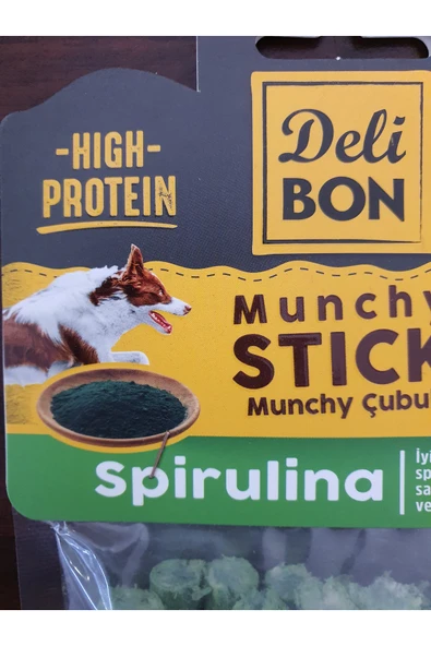 PATİLİMARKET munchy stick spirulina 15li kalın ürün görseli 1