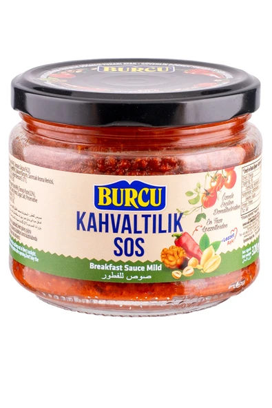 Burcu Kahvaltılık Sos Tatlı 320 gr x 3 Adet - Resim 2