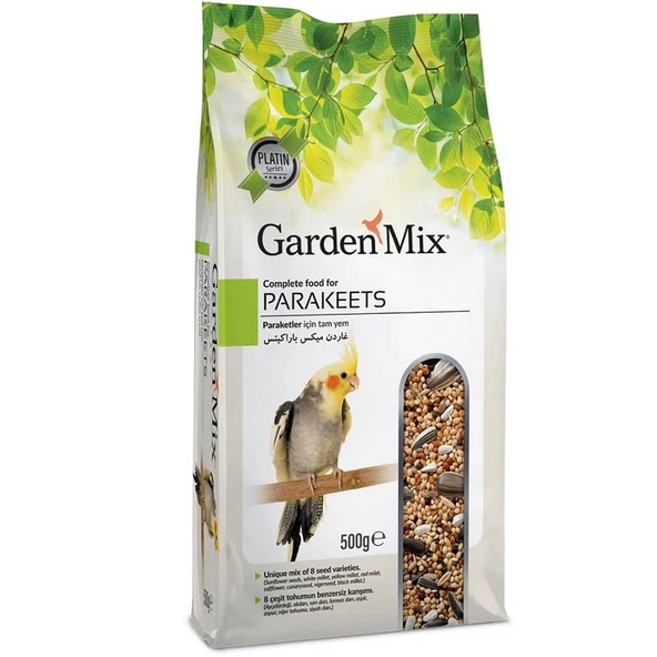 Gardenmix Platin Paraket Yemi 500g X 10 ADET ürün görseli 1